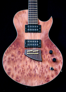 Burl Redwood “Sunbird” by Bright Guitars  USA  www.brightguitars.com