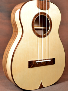 Grafted Pistachio Ukulele by Peter Hurney USA  www.pohakuukulele.com