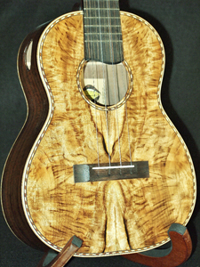 Tenor Myrtlewood Ukulele by Kimo Ukuleles www.kimoukulele.com USA