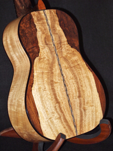 Myrtlewood Ukulele by Kimo Ukulele  USA  www.kimoukulele.com