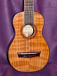 Redwood & Myrtlewood Ukulele by Mikhail Lyashenko  luthier78@yandex.ru   https://www.facebook.com/mikhail.lyashenko1  Russia